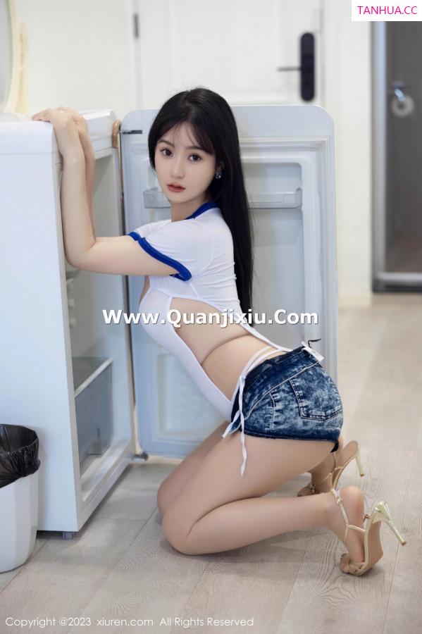   [XiuRen]高清写真图 2023.06.15 No.6919 柚琪Rich 牛仔裤美腿第11张图片